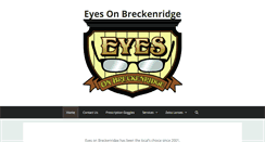 Desktop Screenshot of eyesonbreckenridge.com